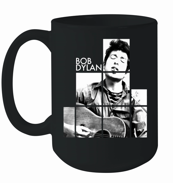 Bob Dylan Blocks Tee Officially Licensed Ceramic Mug