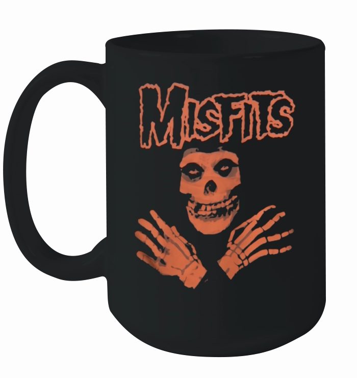 Misfits Skull Logo Ceramic Mug