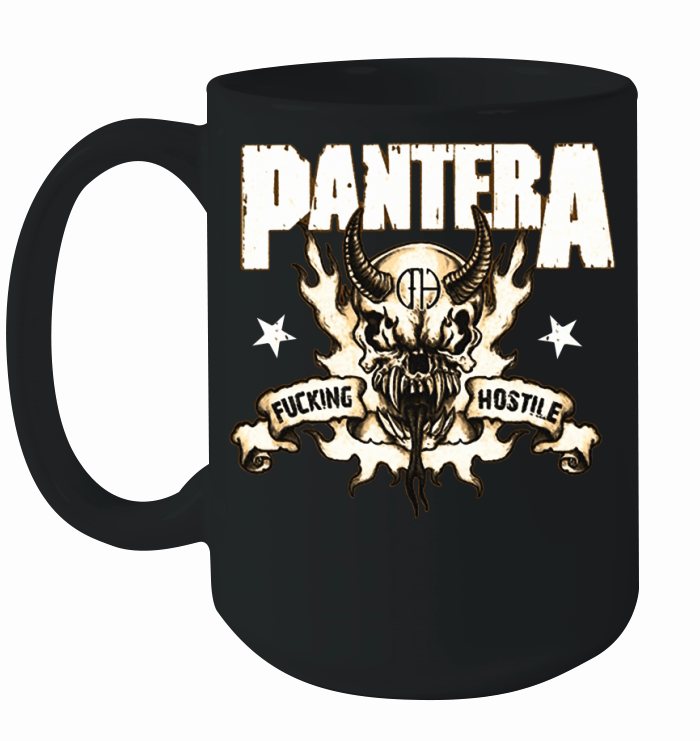 Pantera Skull Rock Band Ceramic Mug