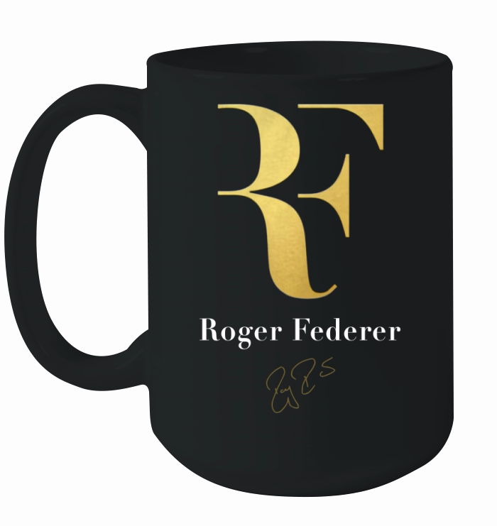 Roger Federer RF Ceramic Mug