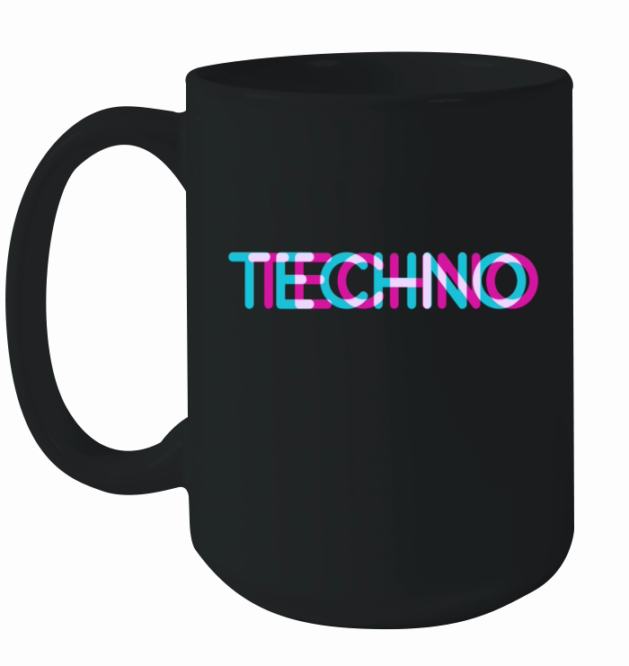 Techno shirt Ceramic Mug