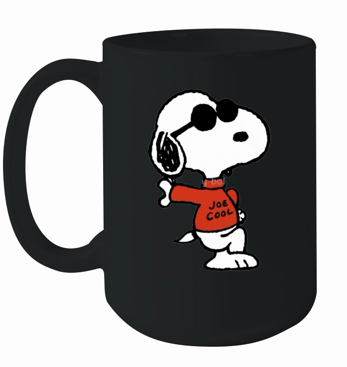 The Peanuts - Snoopy Joe Cool - T Shirt Ceramic Mug