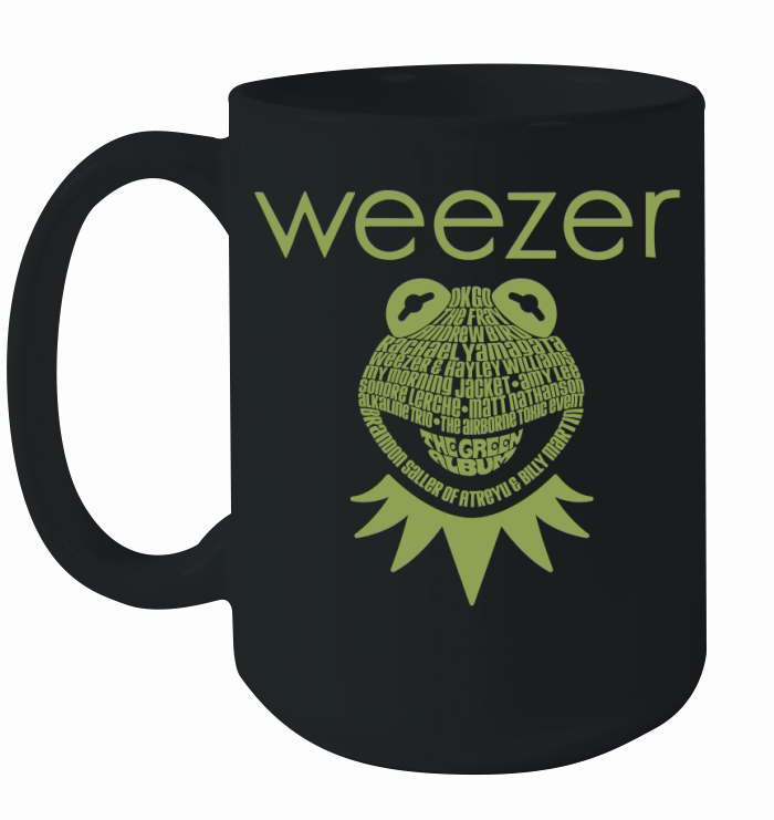 Weezer Kermit Ceramic Mug