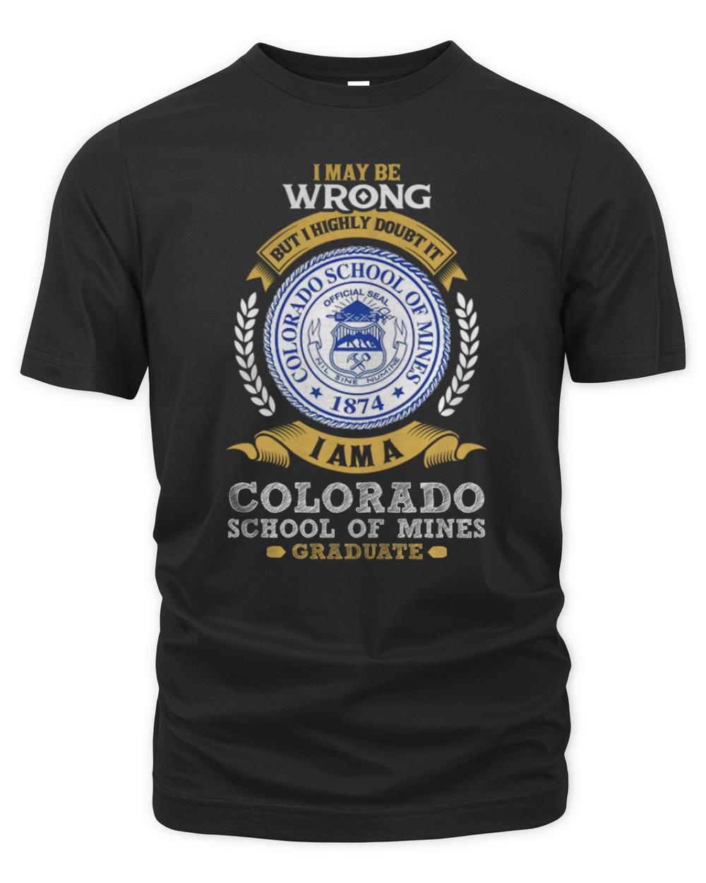 Colorado School of Mines Organic Unisex T-shirt