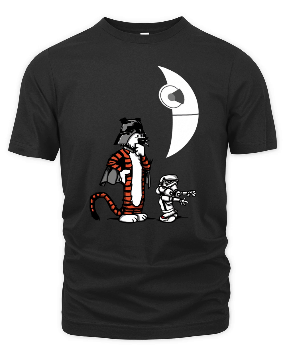 Darth Hobbes and Calvin Trooper Shirt Organic Unisex T-shirt