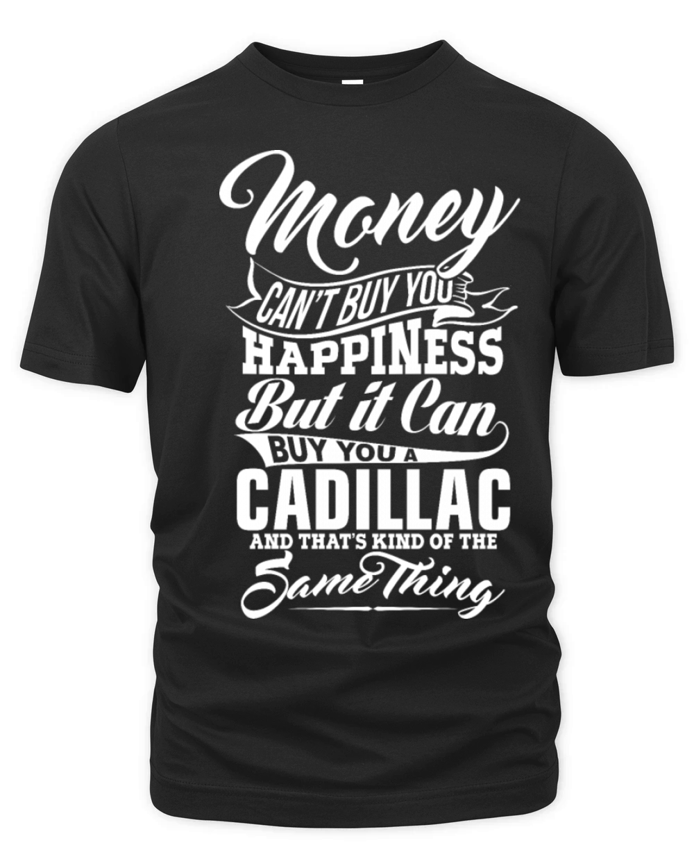 MONEY AND CADILLAC W Organic Unisex T-shirt