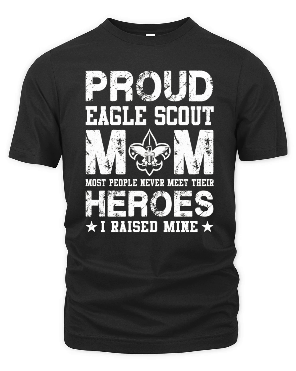 Proud Eagle Scout Mom Organic Unisex T-shirt
