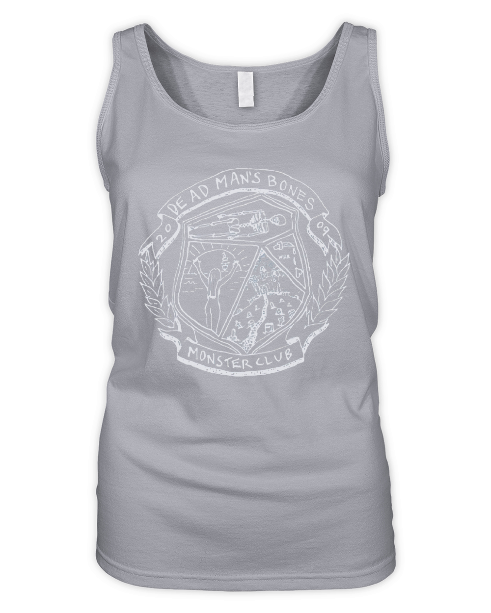 Dead Man s Bones shirt Organic Women's Tank Top