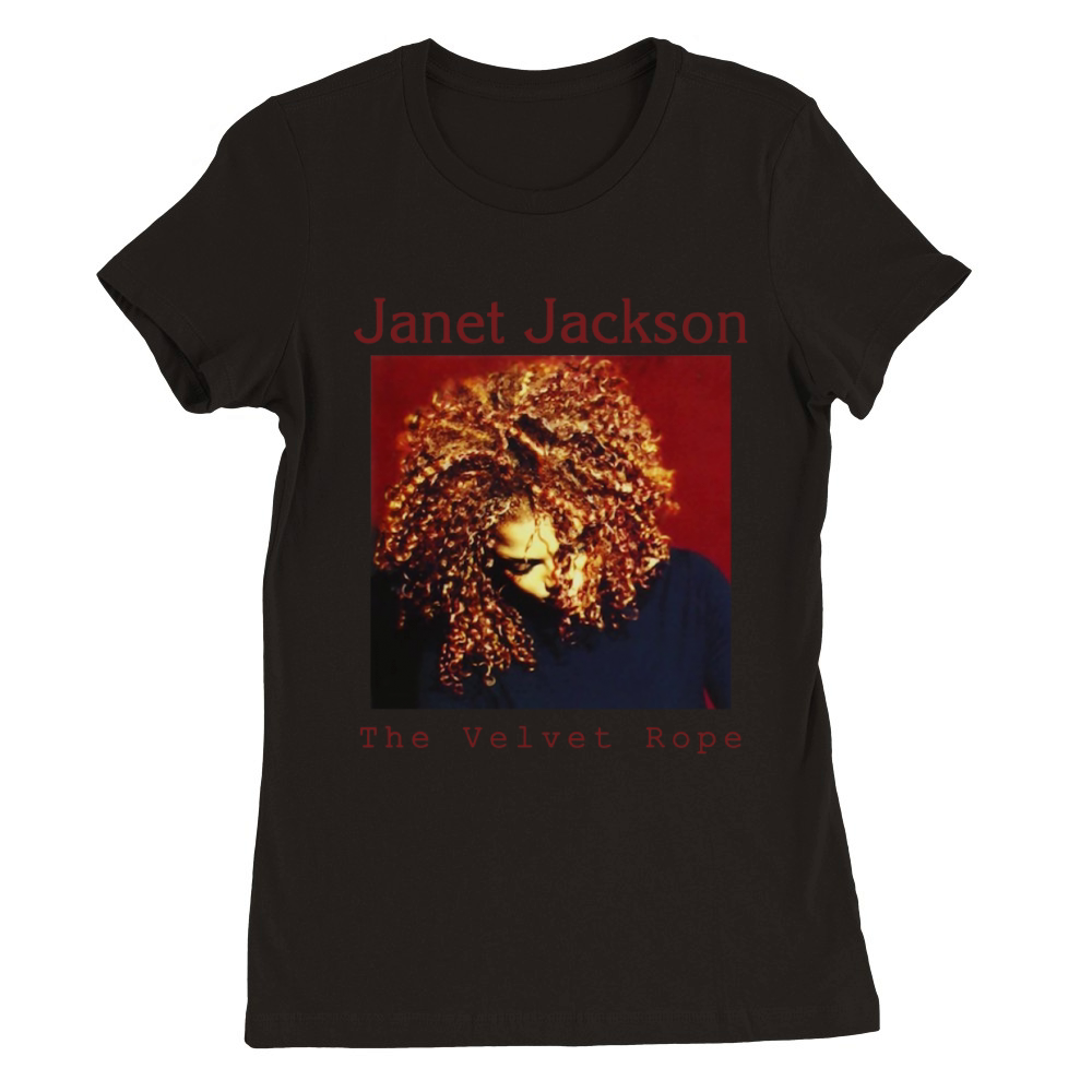 Janet Jackson - The Velvet Rope Premium Womens Crewneck T-shirt
