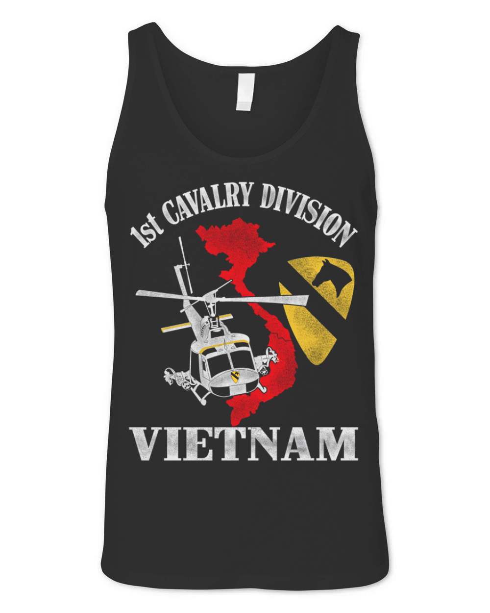1ST CAVALRY DIVISION-VIETNAM Unisex Jersey Tank