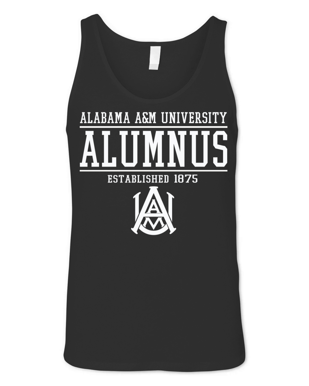 Alabama A&M University  Alumnus Unisex Jersey Tank