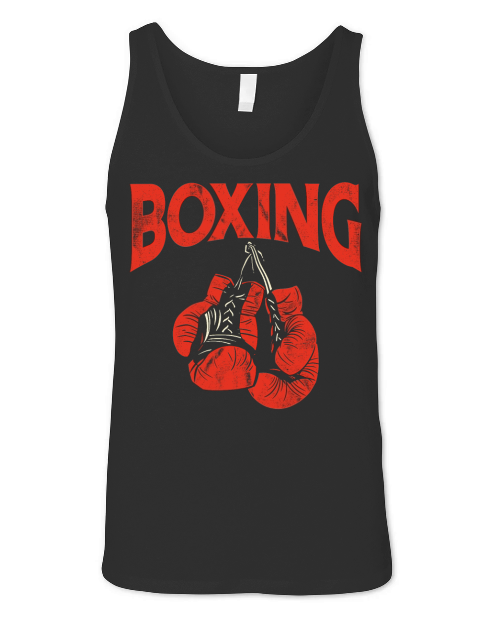 Boxing Gloves Vintage Boxing Unisex Jersey Tank