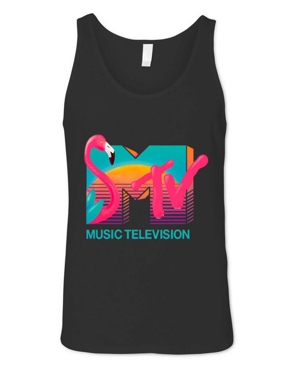 MTV Music Television Unisex Jersey Tank