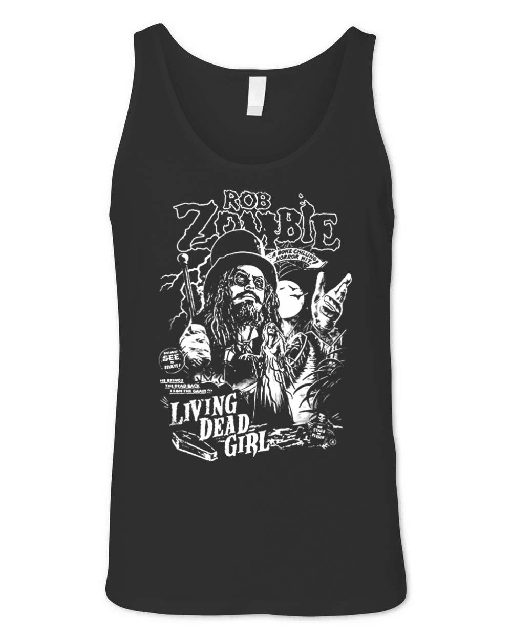 ROB ZOMBIE SHIRTS 1TA Unisex Jersey Tank
