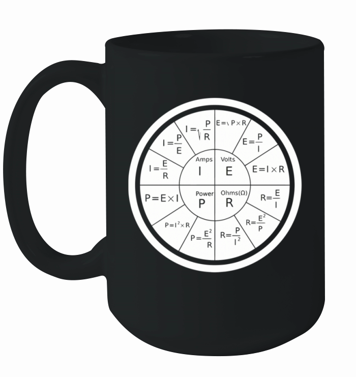 Electrical - Ohm's Law Electrical Engineering T-Shirt Ceramic Mug