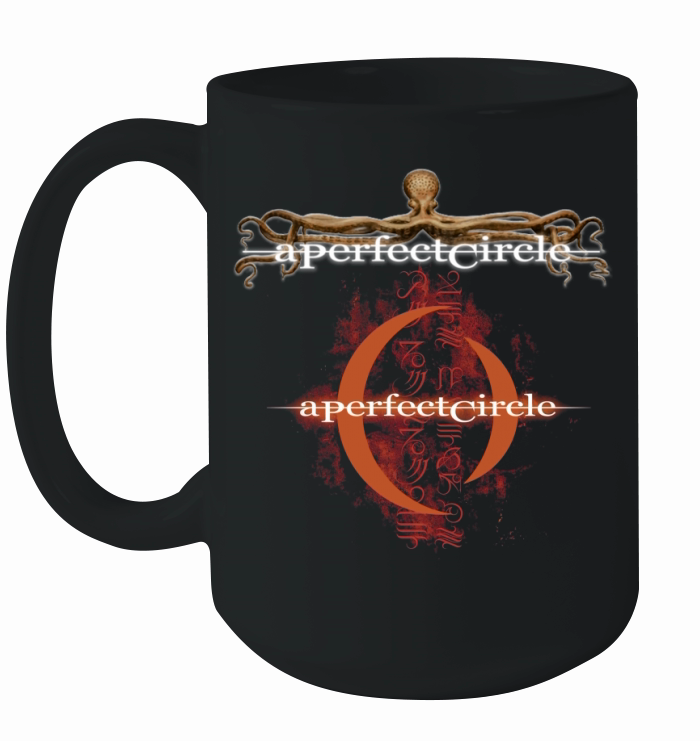 Love Perfect Circle Band Ceramic Mug