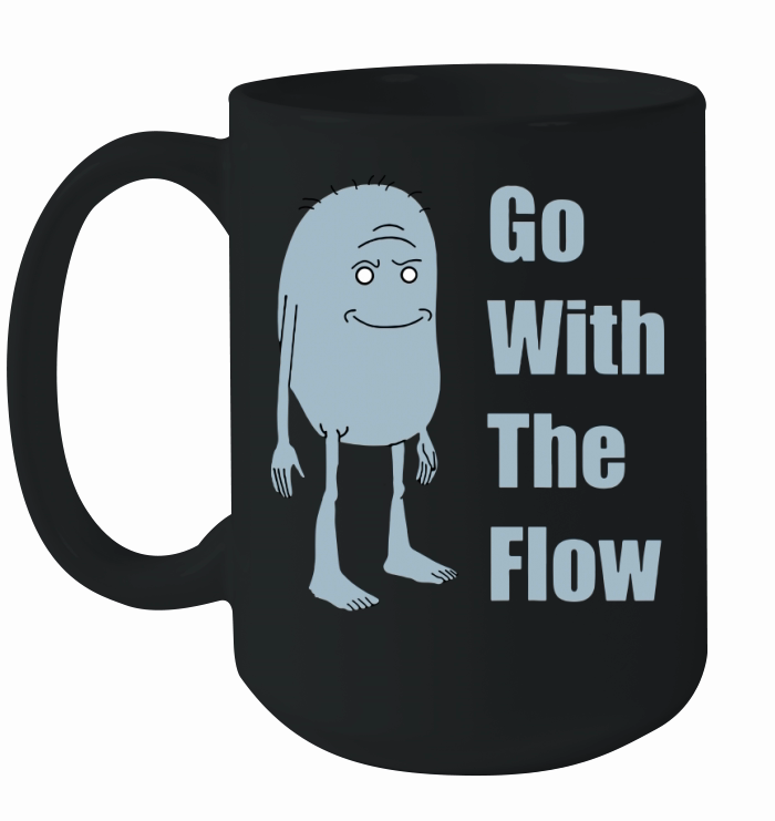 Rick and Morty King Jellybean Go With The Flow shirt Ceramic Mug