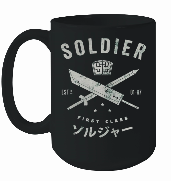 SOLDIER FINAL FANTASY VII CLOUD STRIFE FF7 SOLDIER Ceramic Mug