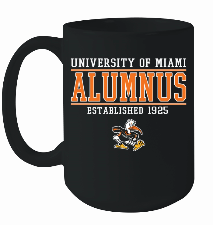 University of Miami Alumnus - Unisex Long Sleeve Ceramic Mug