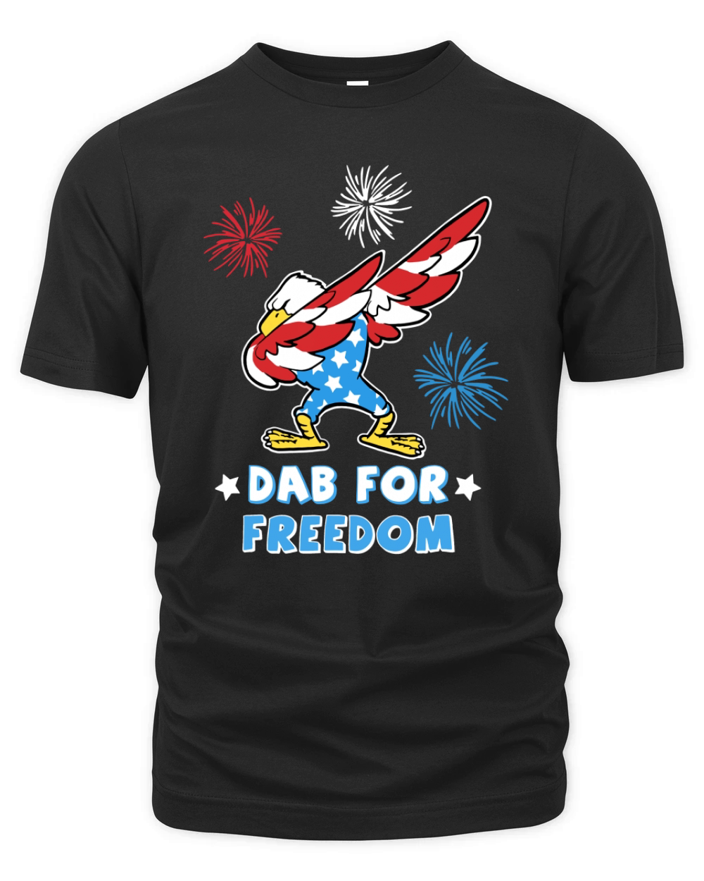 American Dab for freedom Organic Unisex T-shirt