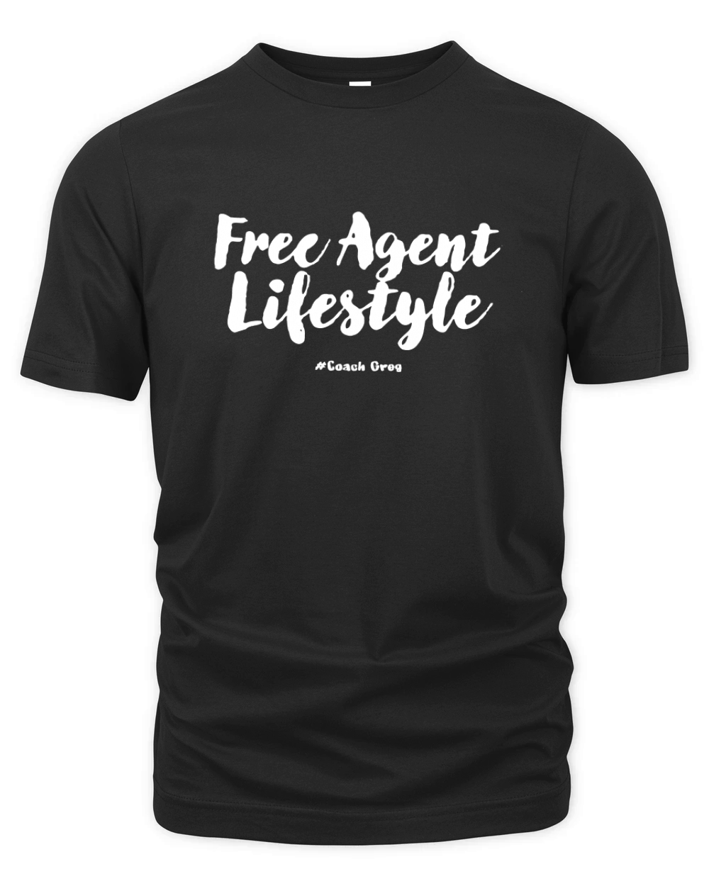 free agent lifestyle Organic Unisex T-shirt