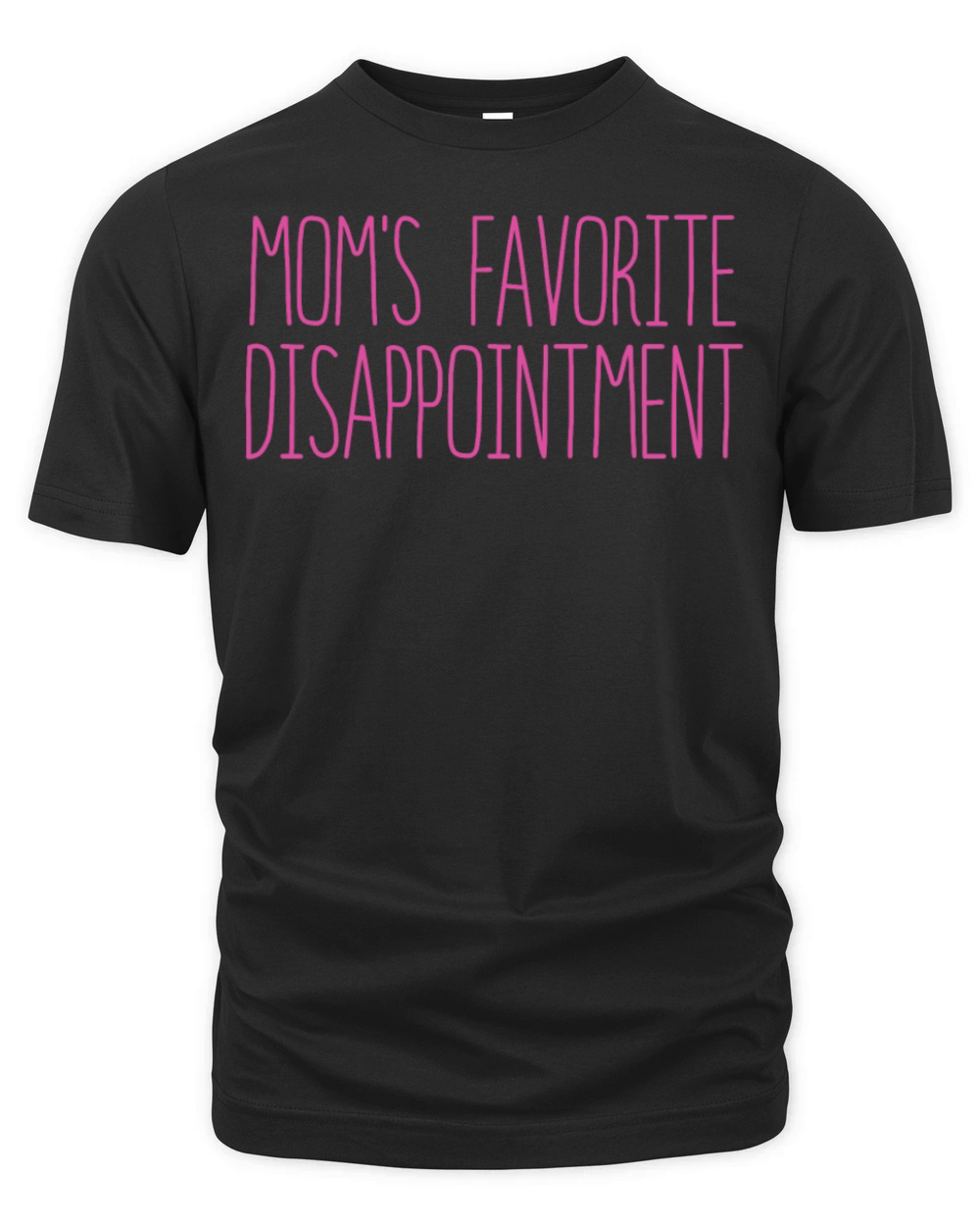 Mom's Favorite Disappointment Mom Life Mama Mother Organic Unisex T-shirt