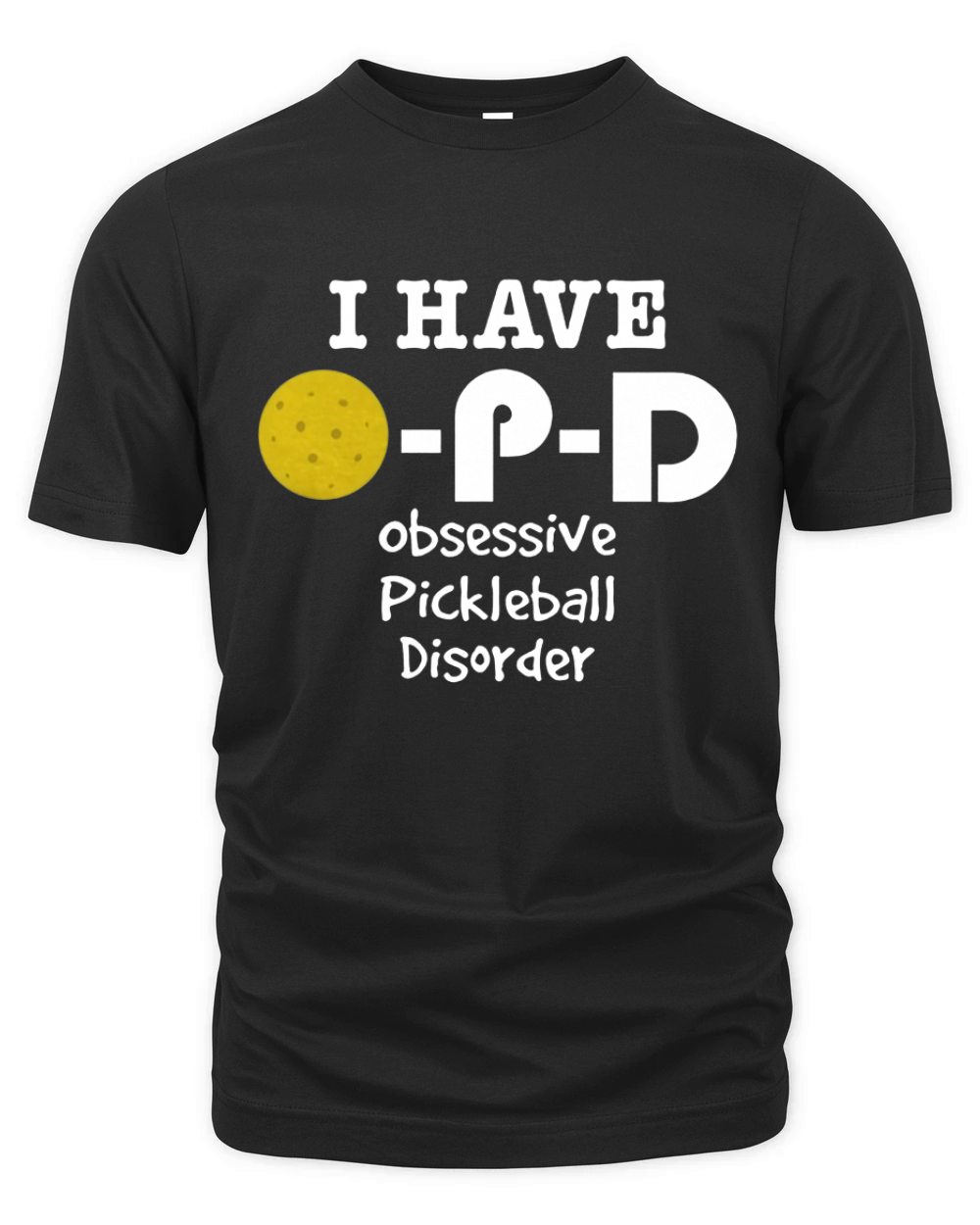 OBSESSIVE PICKLEBALL DISORDER Organic Unisex T-shirt