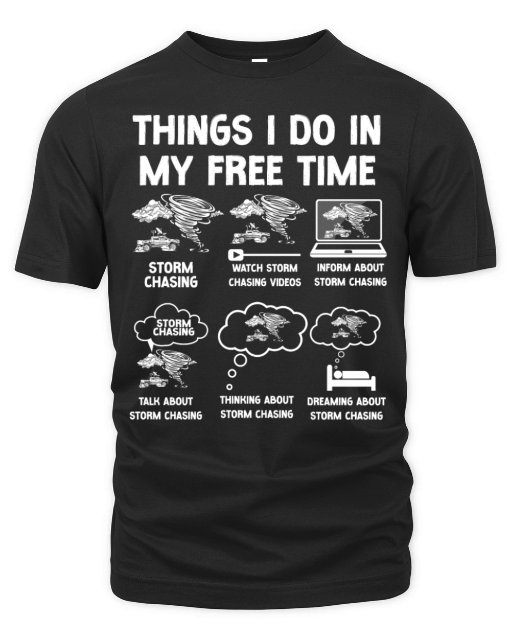 Storm Chaser Hurricane Meteorology Organic Unisex T-shirt