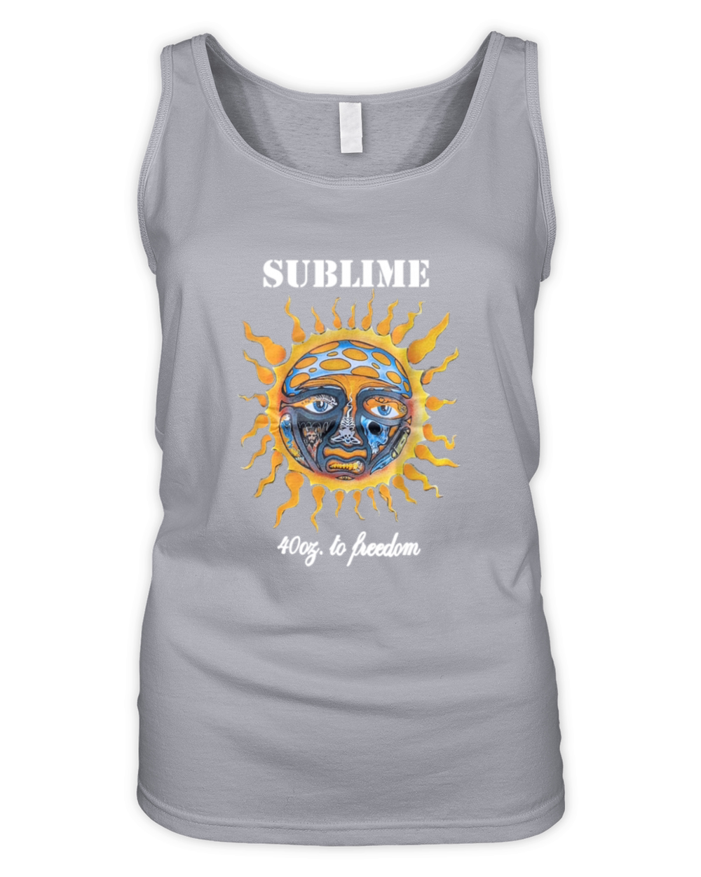 Officially Licensed Vintage Sublime Gift For Women Men Organic Women's Tank Top