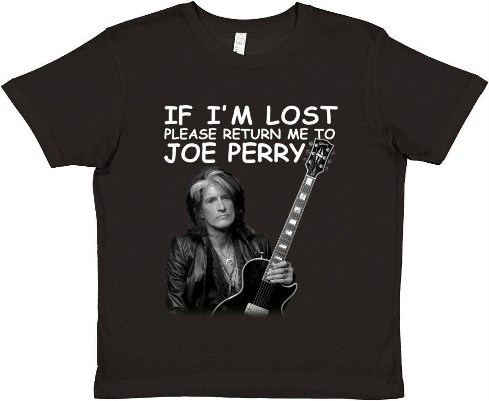 JOE PERRY Premium Kids Crewneck T-shirt