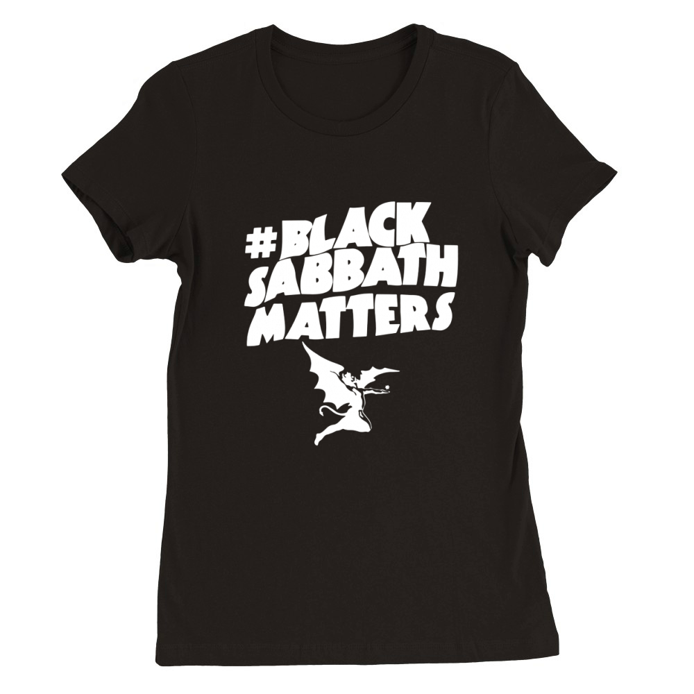 Black sabbath Matters Premium Womens Crewneck T-shirt