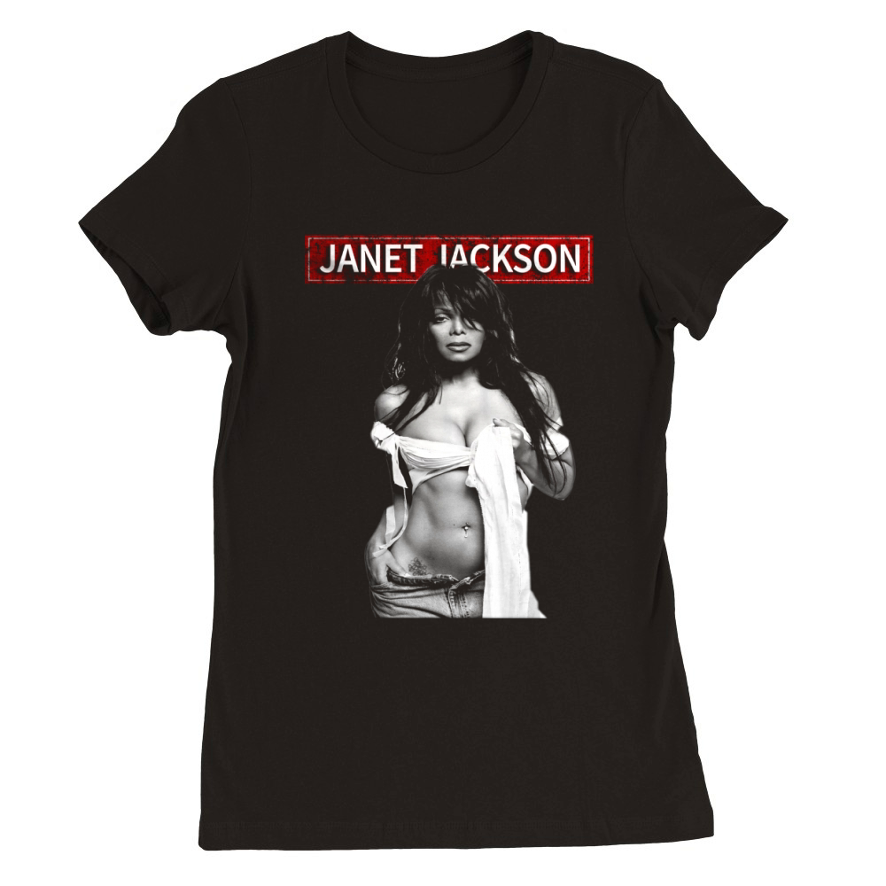 Janet Jackson Premium Womens Crewneck T-shirt