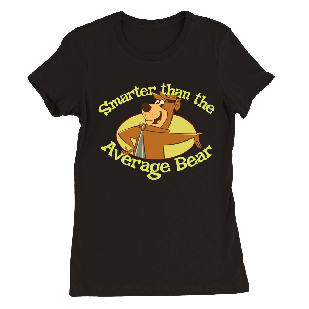 Yogi Bear Smarter Than The Average Bear Premium Womens Crewneck T-shirt