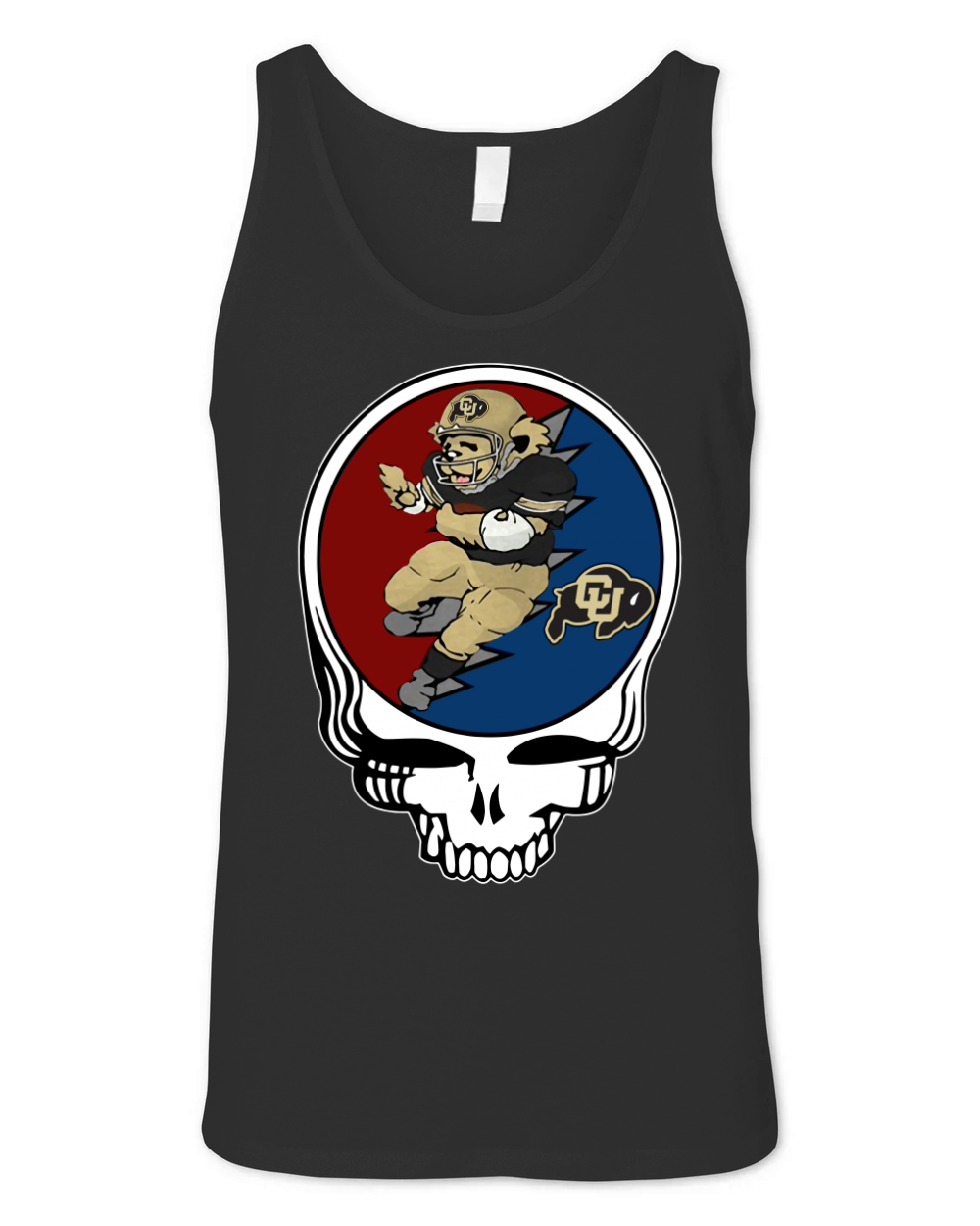 GratefulDead Colorado Buffaloes Unisex Jersey Tank