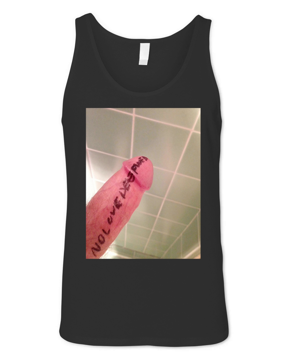 no love deep web album cover Unisex Jersey Tank