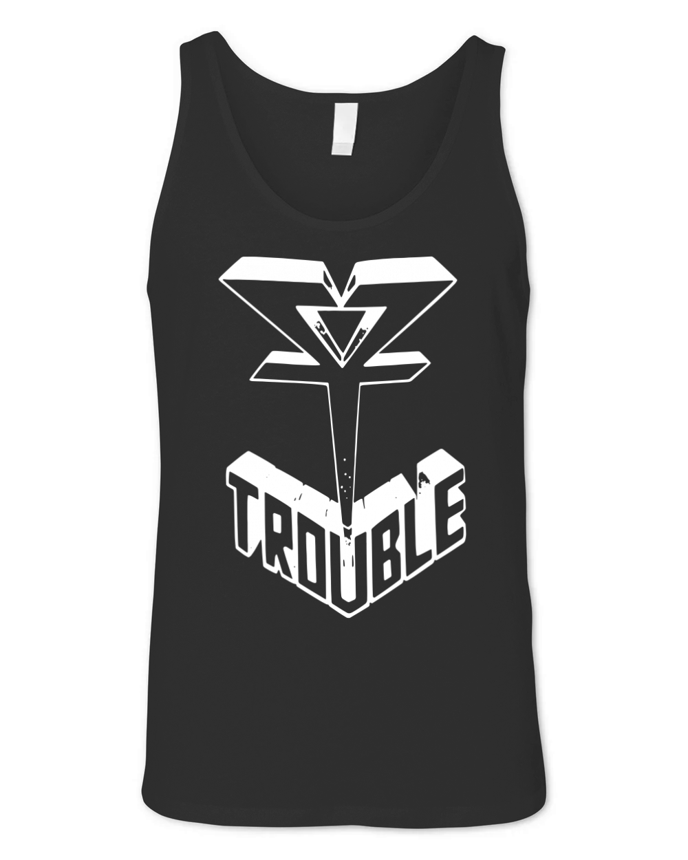 Trouble Band Tshirt Unisex Jersey Tank
