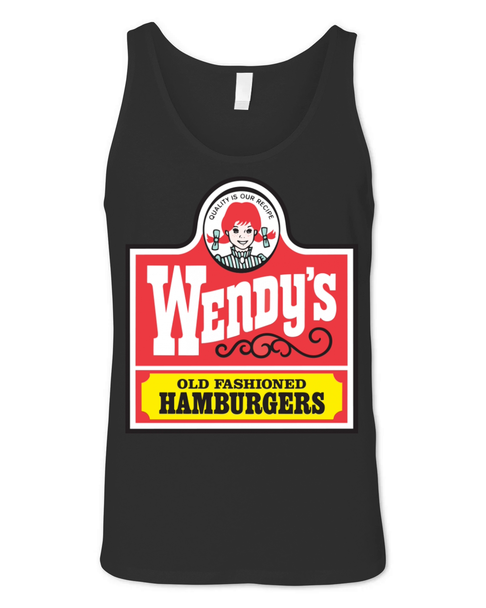 Wendys Old Fashioned Hamburgers  - Baby Onesie Unisex Jersey Tank