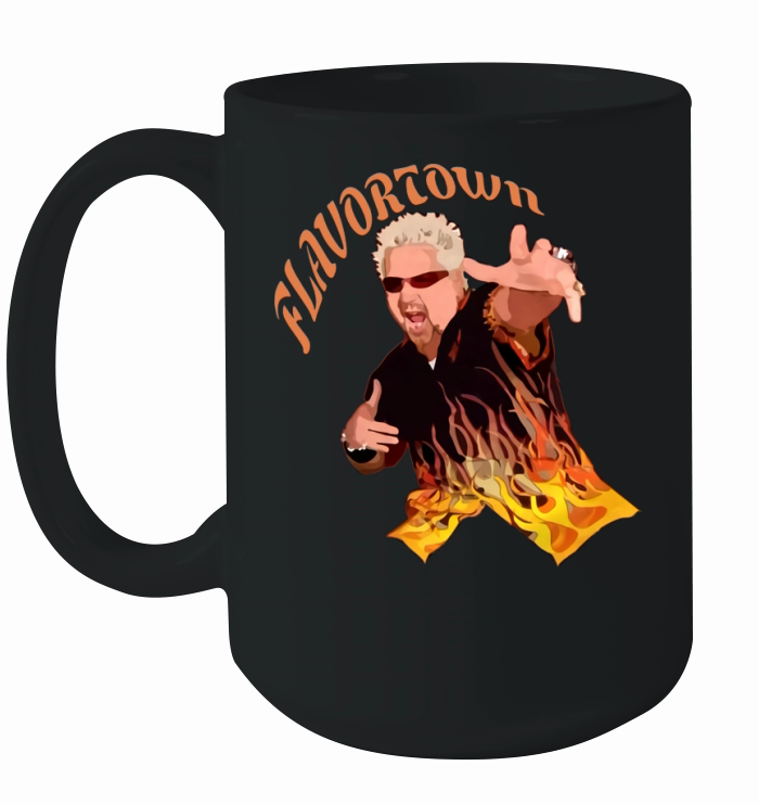 Guy Fieri Flavortown - T Shirt Ceramic Mug