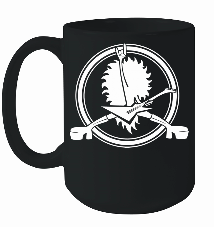 hairball band guitar Ceramic Mug