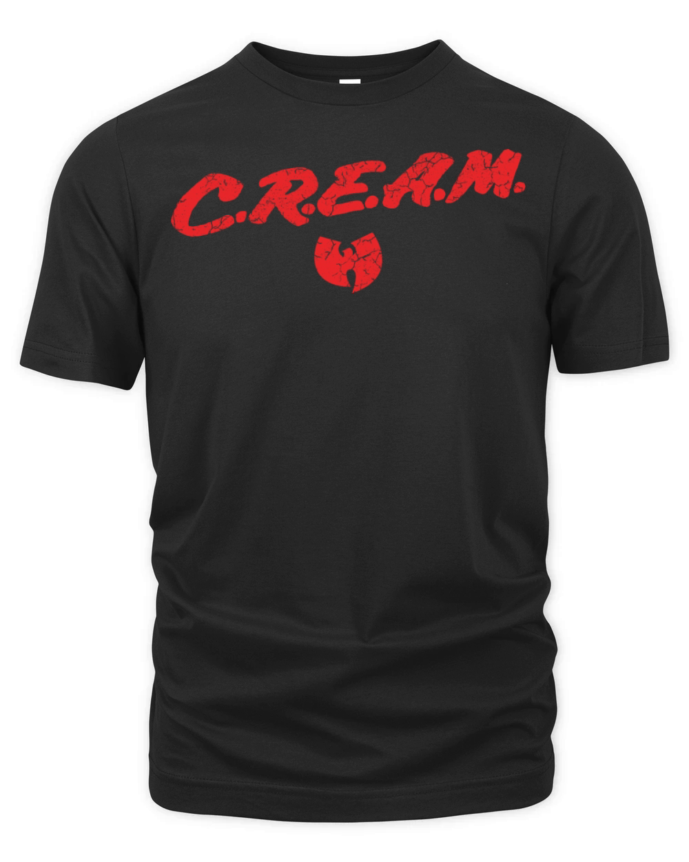 cream small wutang red Organic Unisex T-shirt