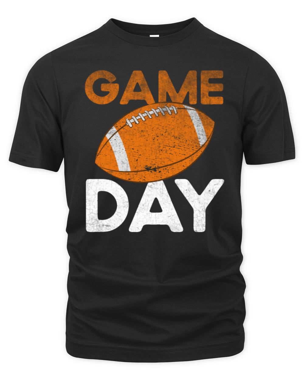 Game Day Football Season Team Sports Vintage Organic Unisex T-shirt