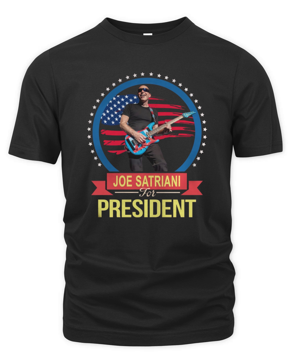 Joe Satriani For Fresident T-Shirt Organic Unisex T-shirt