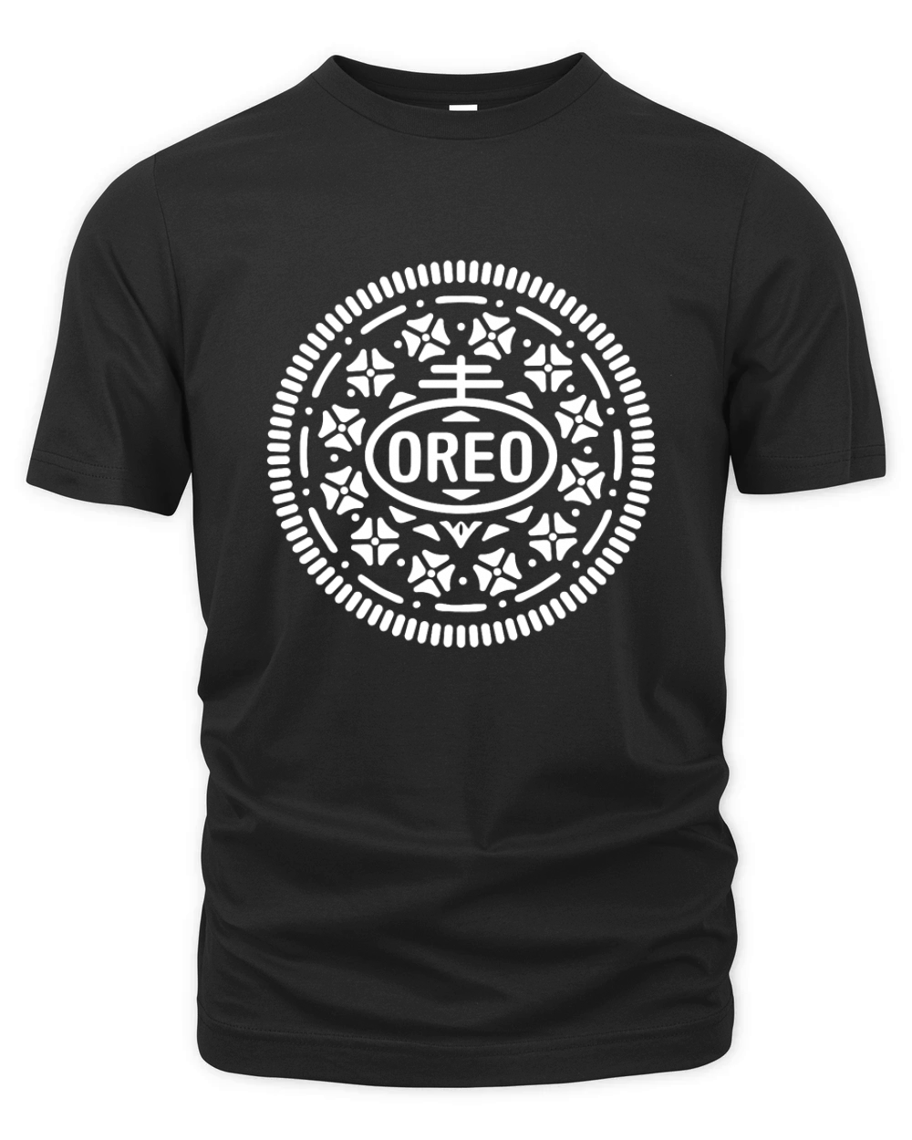 Oreo Cookie Logo Icon Organic Unisex T-shirt