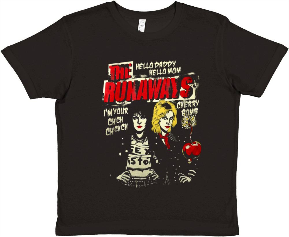 The Runaways  Cherry Bomb Tshirt Premium Kids Crewneck T-shirt