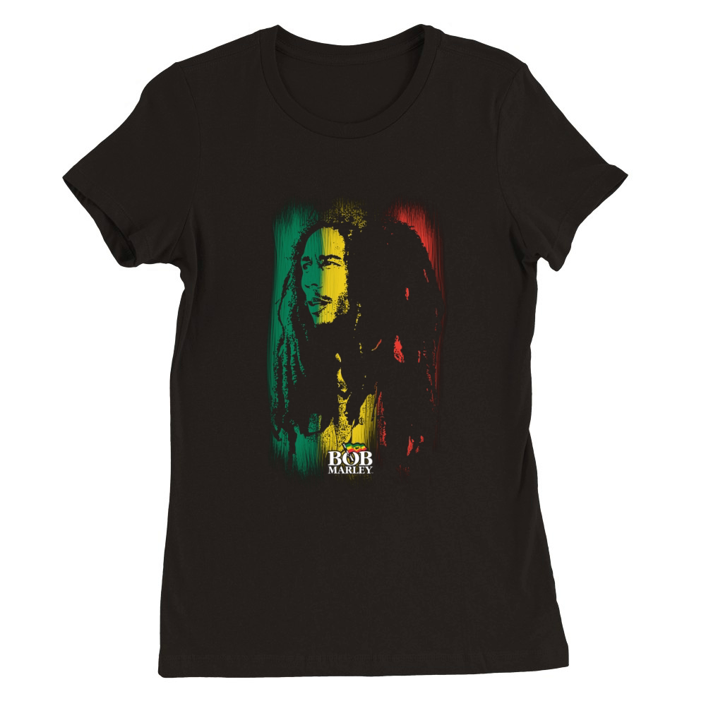Bob Marley Premium Womens Crewneck T-shirt