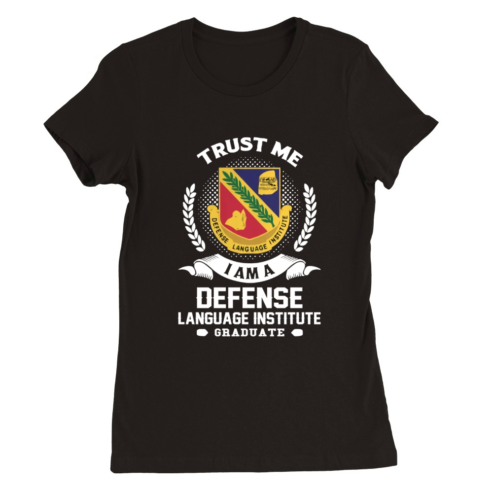 Defense Language Institute Premium Womens Crewneck T-shirt