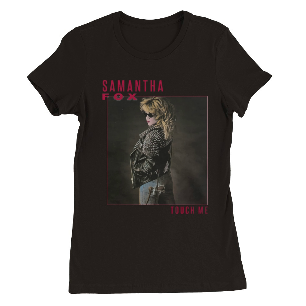 Samantha Fox Premium Womens Crewneck T-shirt