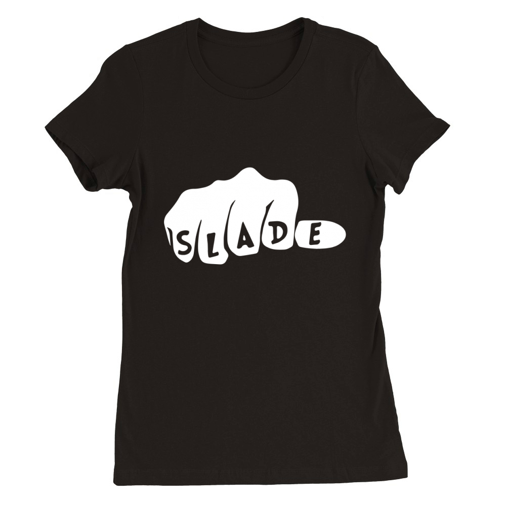 Slade Band Tshirt Premium Womens Crewneck T-shirt