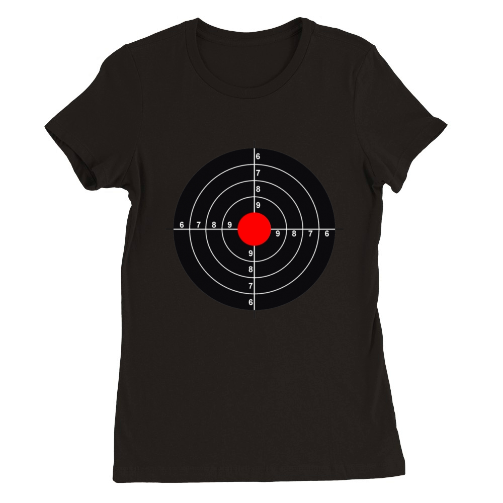 Target on the back  Mens Premium TShirt Premium Womens Crewneck T-shirt