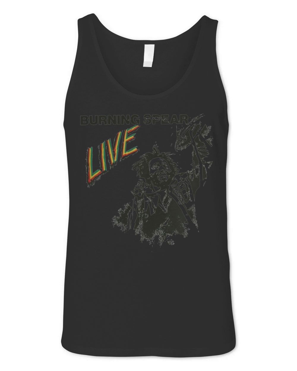 Burning Spear Tshirt Unisex Jersey Tank